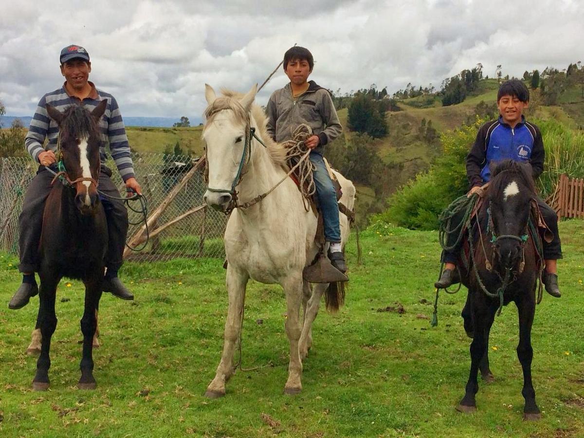 Turismo Comunitario La Esperanza Villa Hacienda Colta Exteriör bild